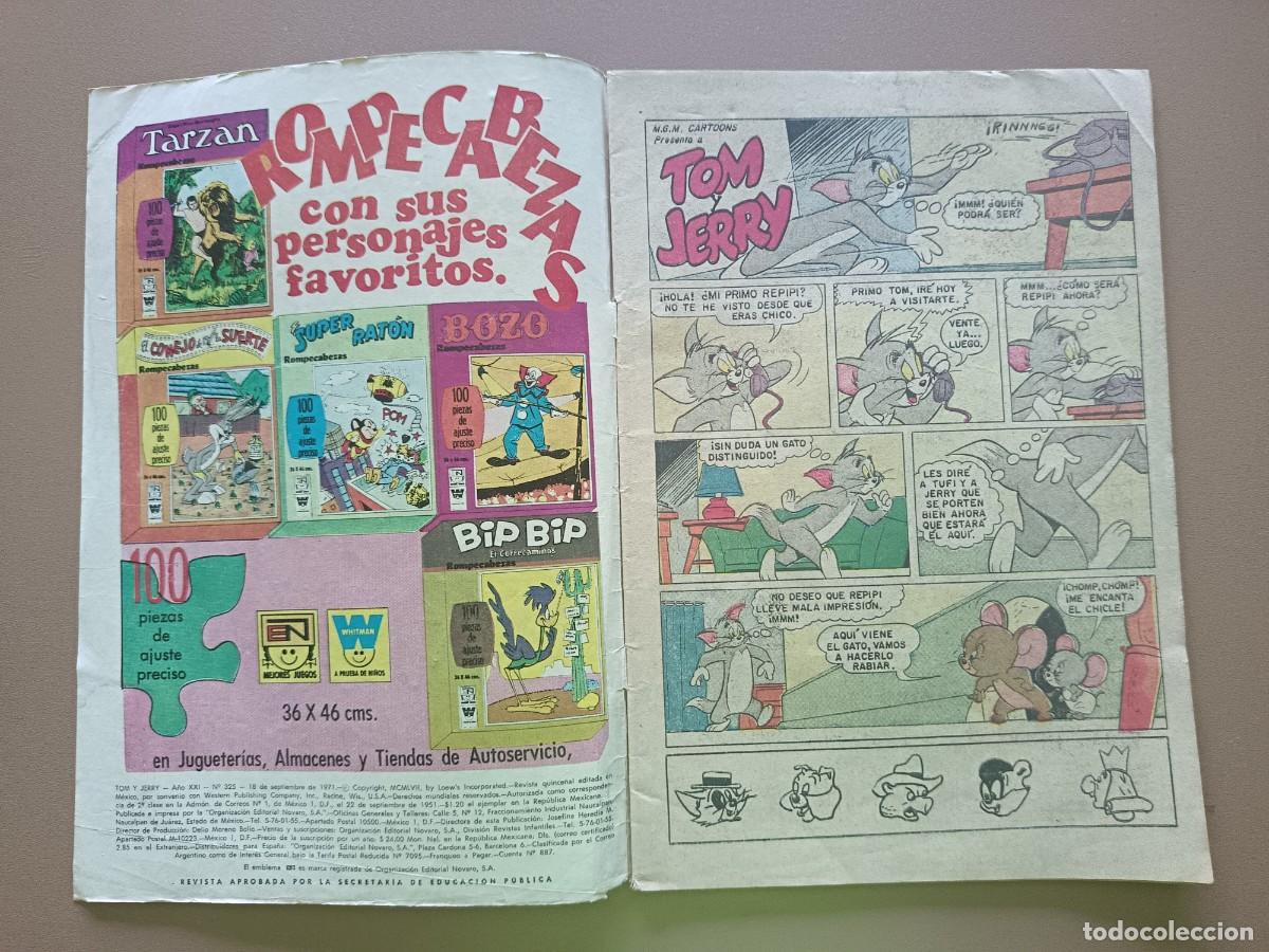 Tebeos: TOM Y JERRY- N&Uacute;MERO- 325 - Foto 2
