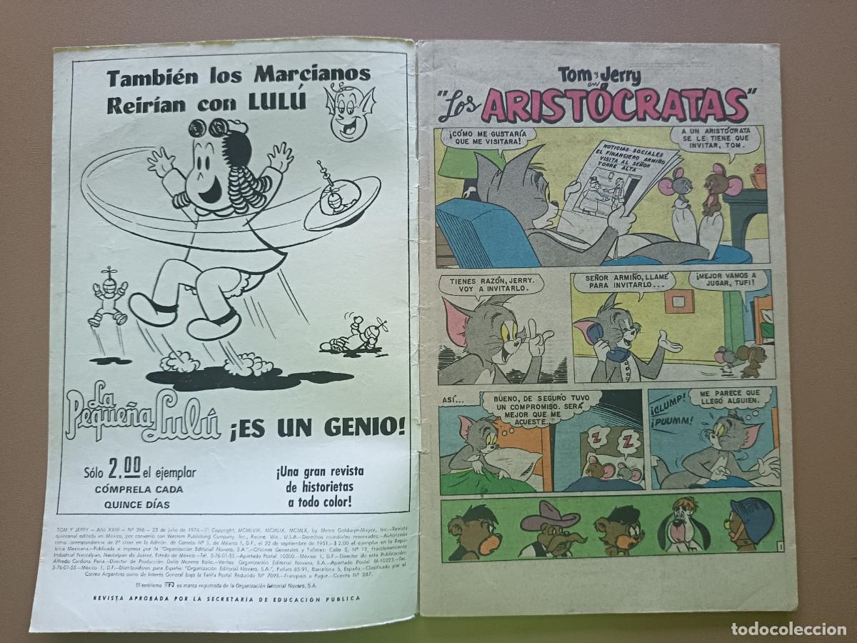 Tebeos: TOM Y JERRY- N&Uacute;MERO- 396 - Foto 2