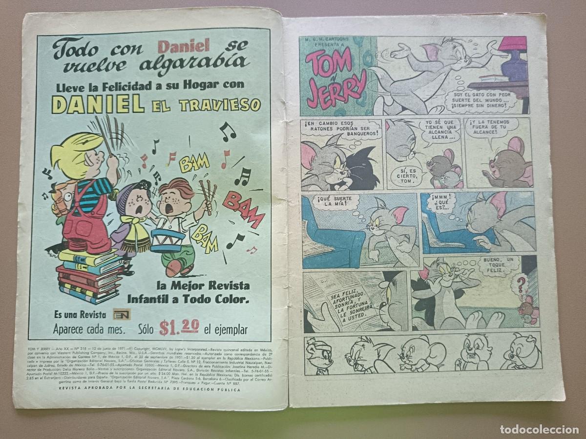 Tebeos: TOM Y JERRY- N&Uacute;MERO- 318 - Foto 2