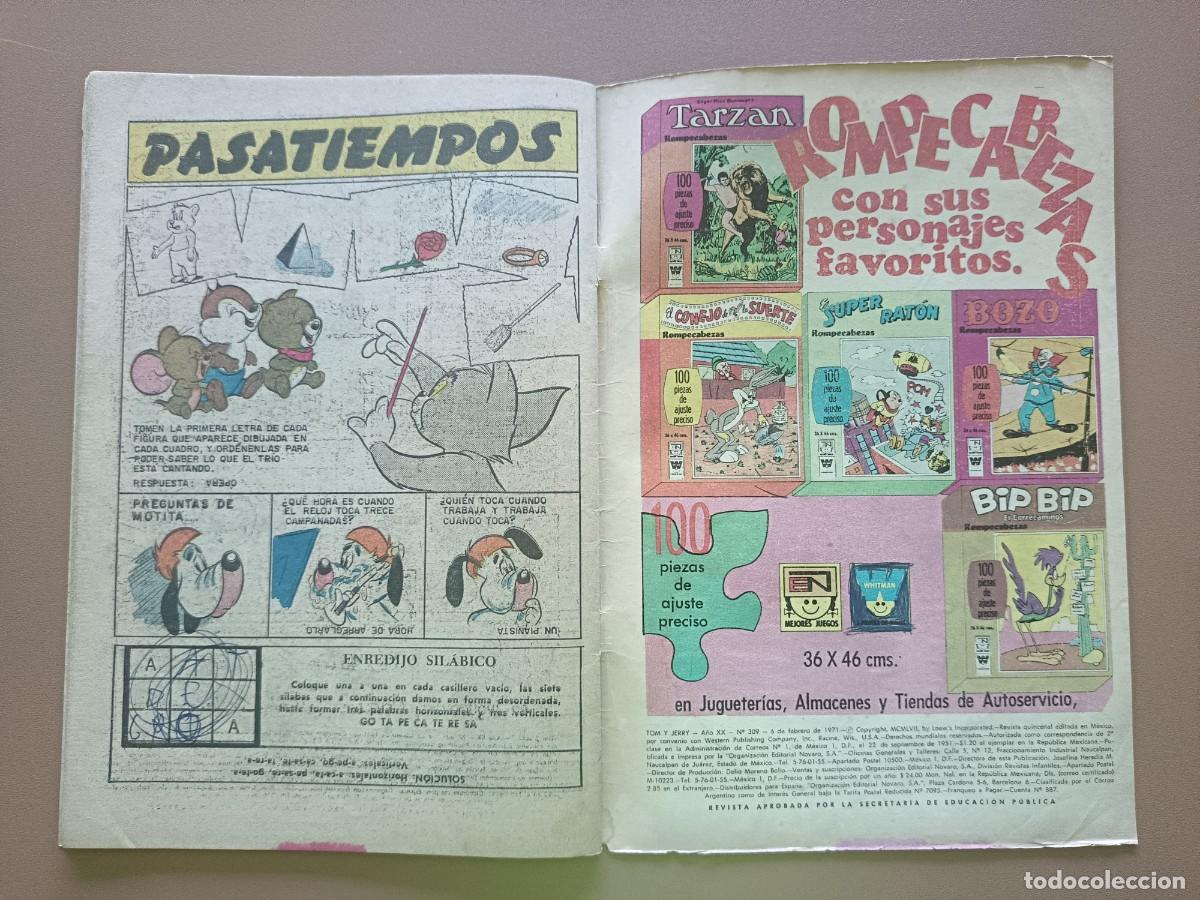 Tebeos: TOM Y JERRY- N&Uacute;MERO- 309 - Foto 4