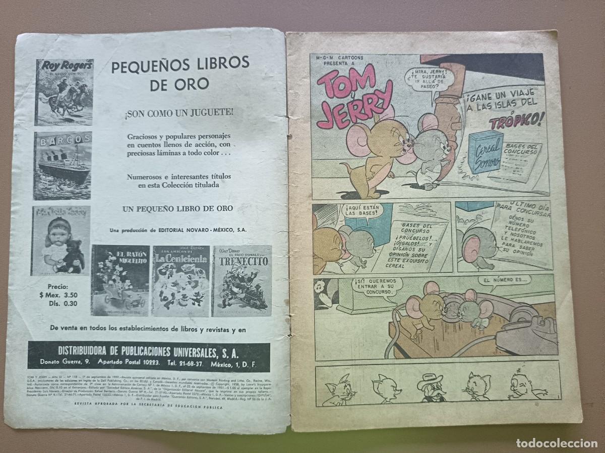 Tebeos: TOM Y JERRY- N&Uacute;MERO- 118 - Foto 2