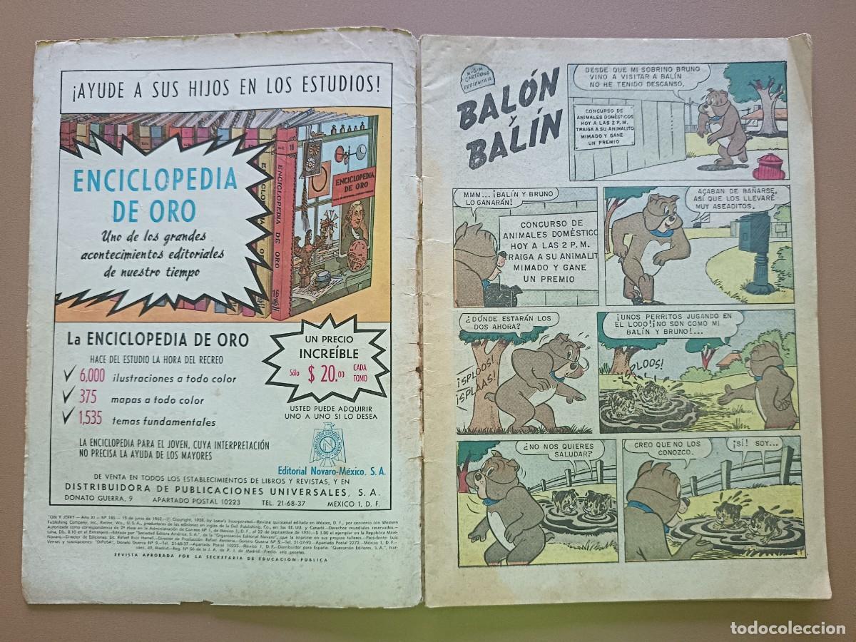 Tebeos: TOM Y JERRY- N&Uacute;MERO- 185 - Foto 2