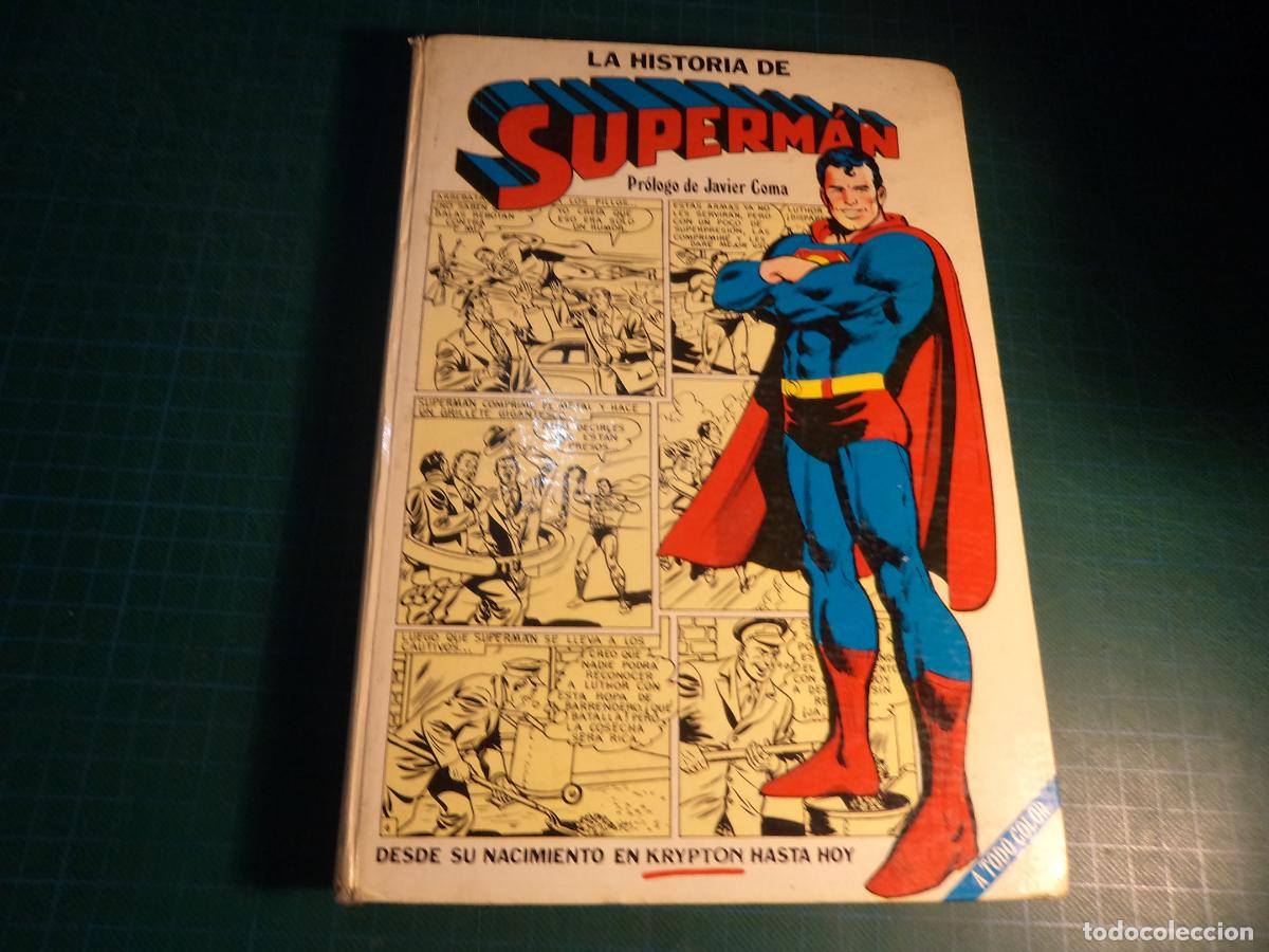 Tebeos: La historia de Superman. Novaro. Tiene algunas hojas sueltas. (Ref. 21-B).