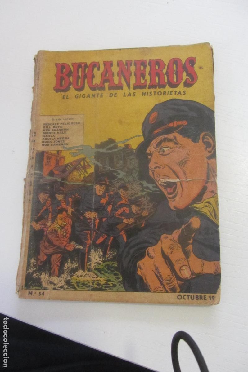 Tebeos: BUCANEROS N&ordm; 54 - Argentina - EDITORIAL ACME GIGANTES DE LA HISTORIETAS arx227