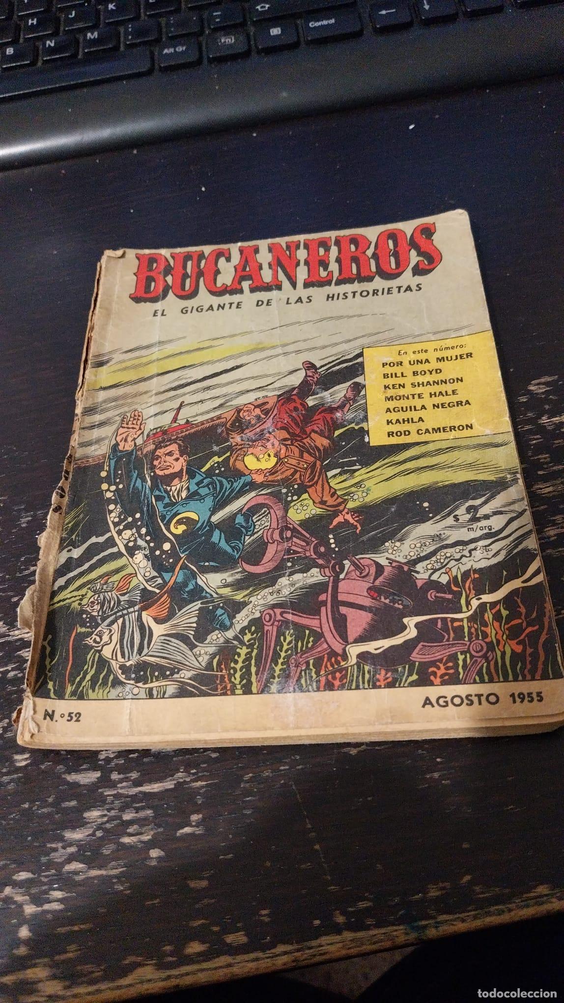 Tebeos: BUCANEROS N&ordm; 52 - Argentina - EDITORIAL ACME GIGANTES DE LA HISTORIETAS arx227