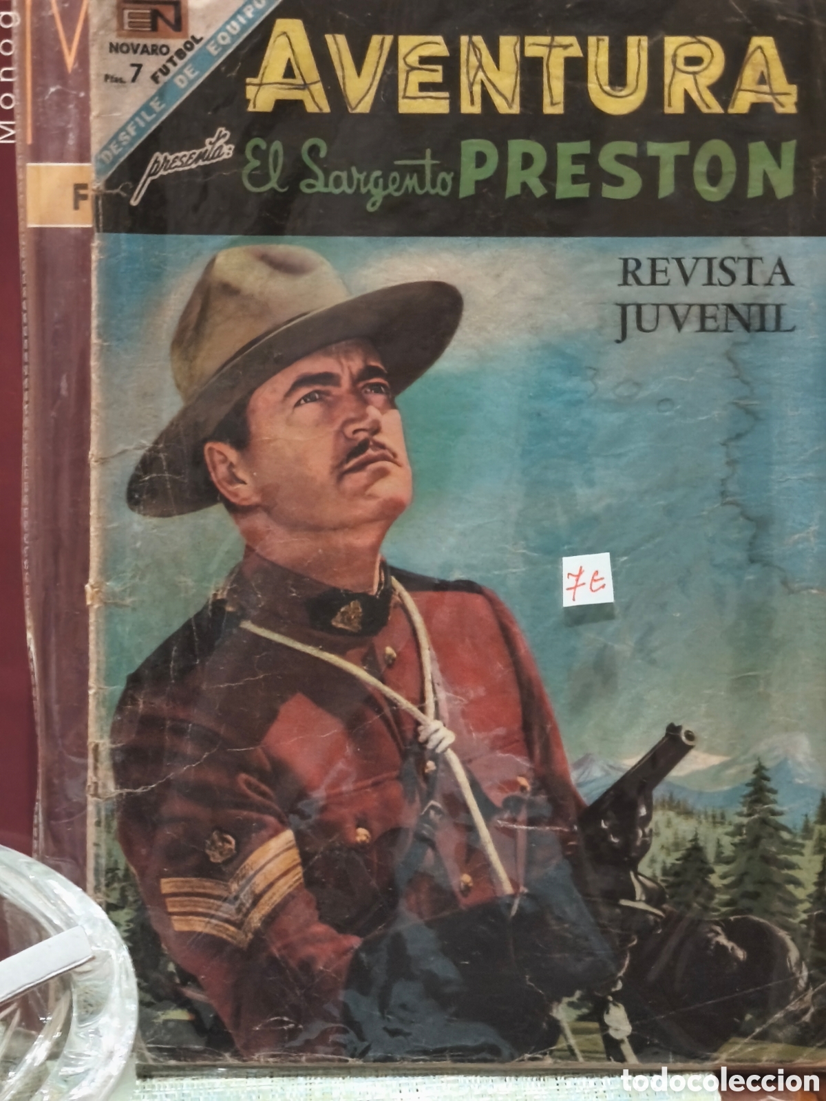 Comics: Tebeo novaro el sargento preston escaso conservaci&oacute;n normal de uso ver las imagenes
