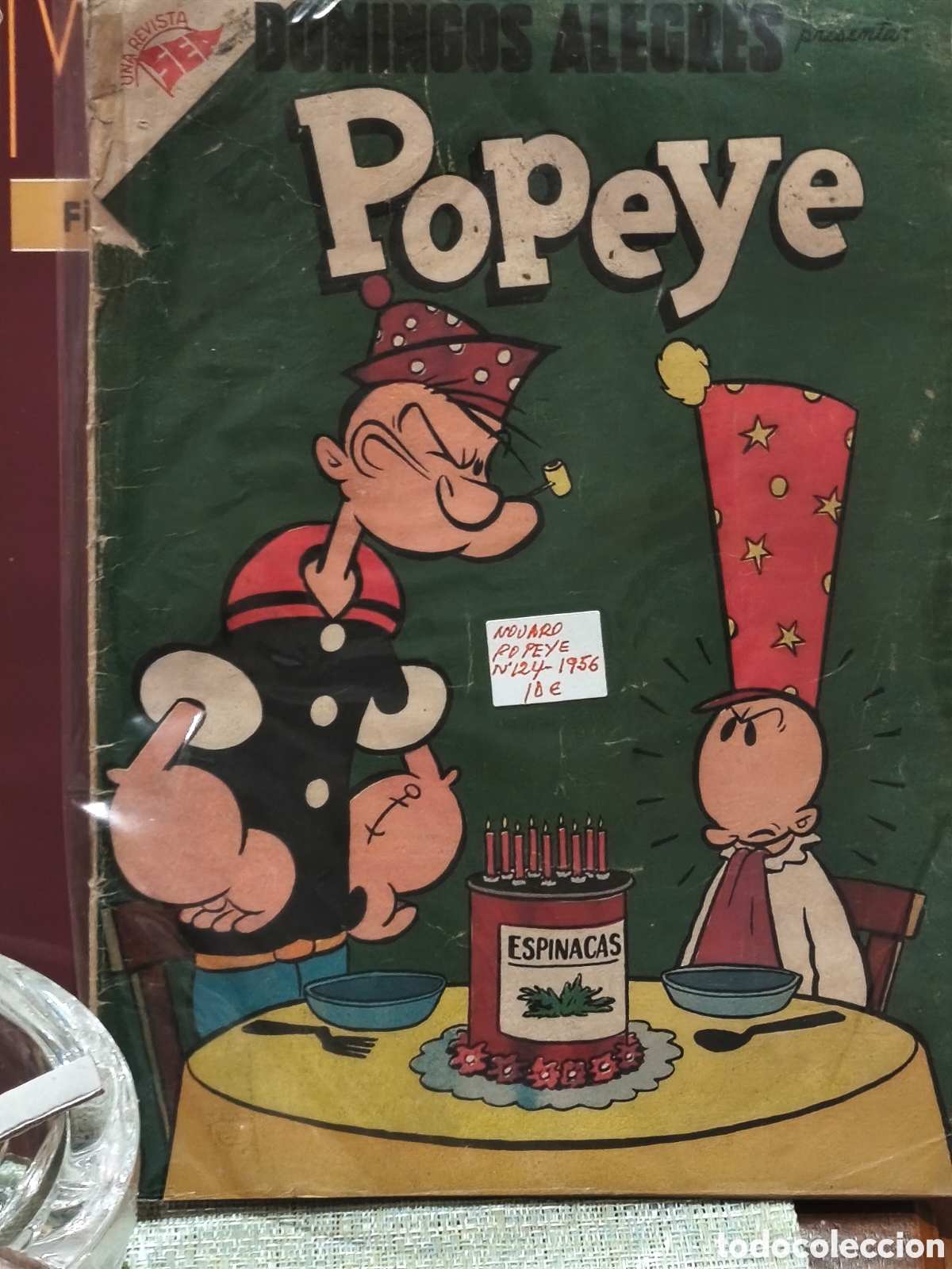 Comics: Tebeo novaro Popeye muy dif&iacute;cil y escaso conservaci&oacute;n normal ver im&aacute;genes ocasi&oacute;n