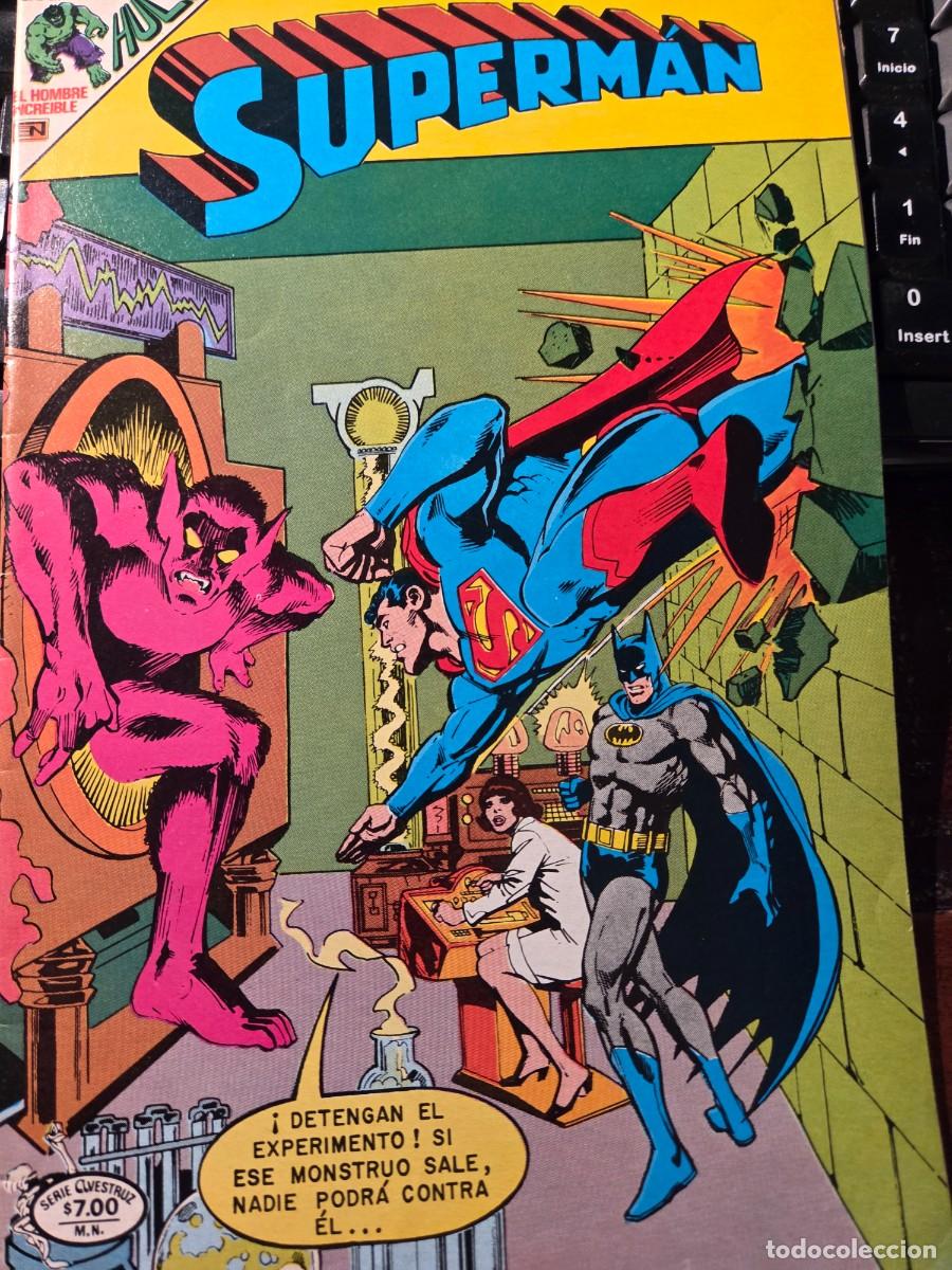Tebeos: SUPERMAN NOVARO AVESTRUZ N&ordm; 60 (USA WORLD&acute;S FINEST 256 A&Ntilde;O 1979
