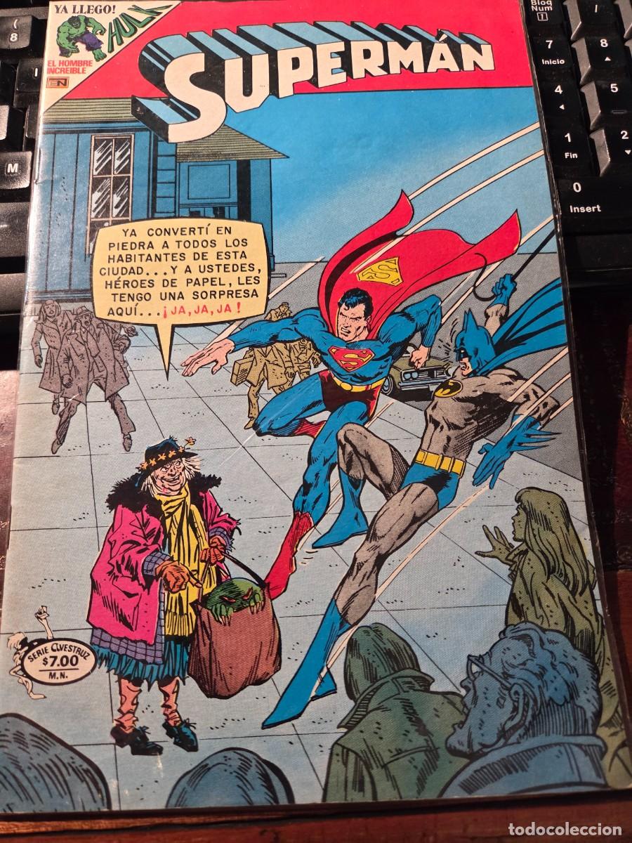 Tebeos: SUPERMAN NOVAR AVESTRUZ N&ordm; 61 II /1984 (USA WORLD&acute;S FINEST 257 A&Ntilde;O 1979)