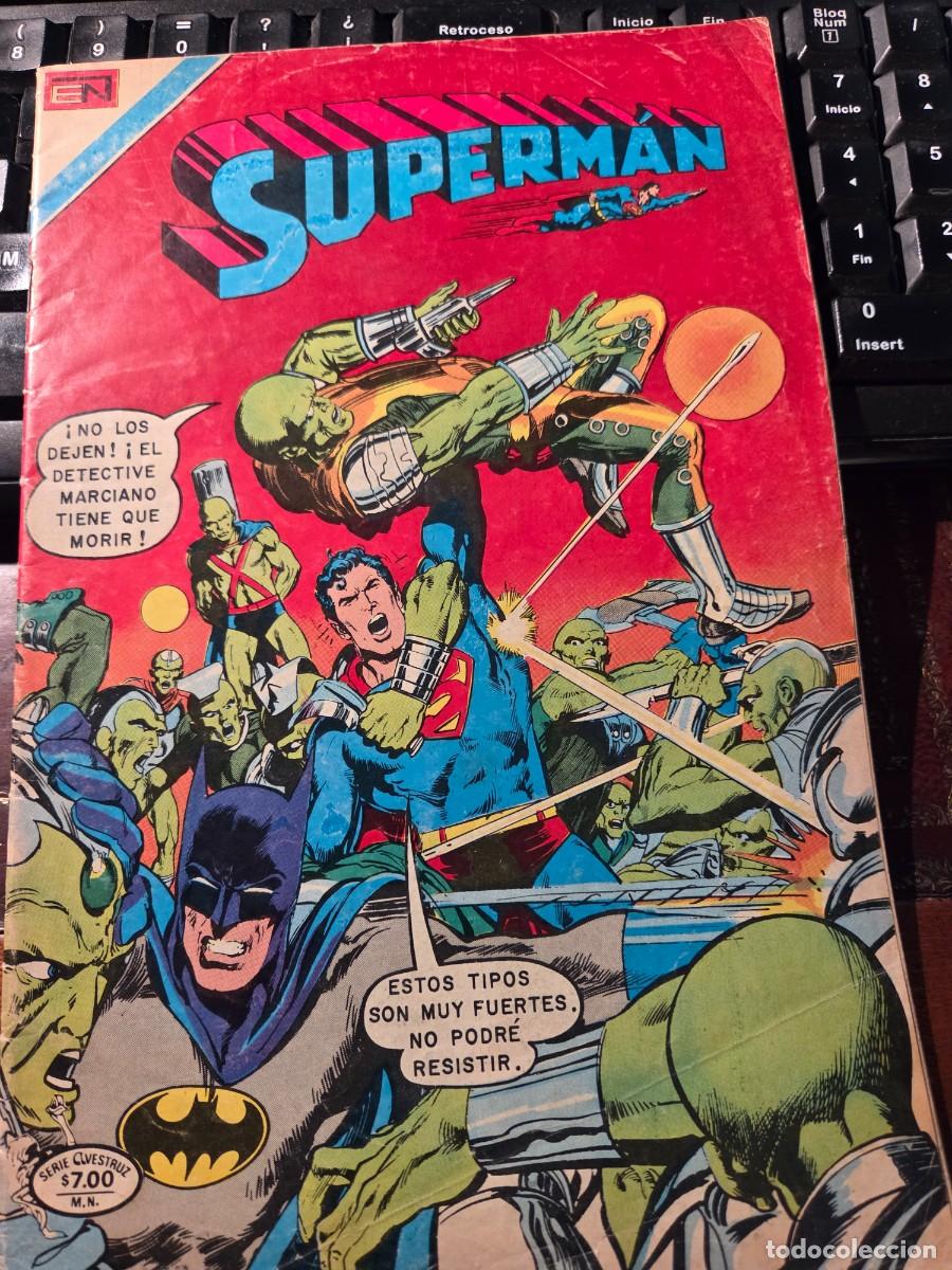 Tebeos: SUPERMAN NOVARO AVESTRUZ N&ordm; 63 VII /1980 (USA WORD&acute;S FINEST 245 A&Ntilde;O 1977)