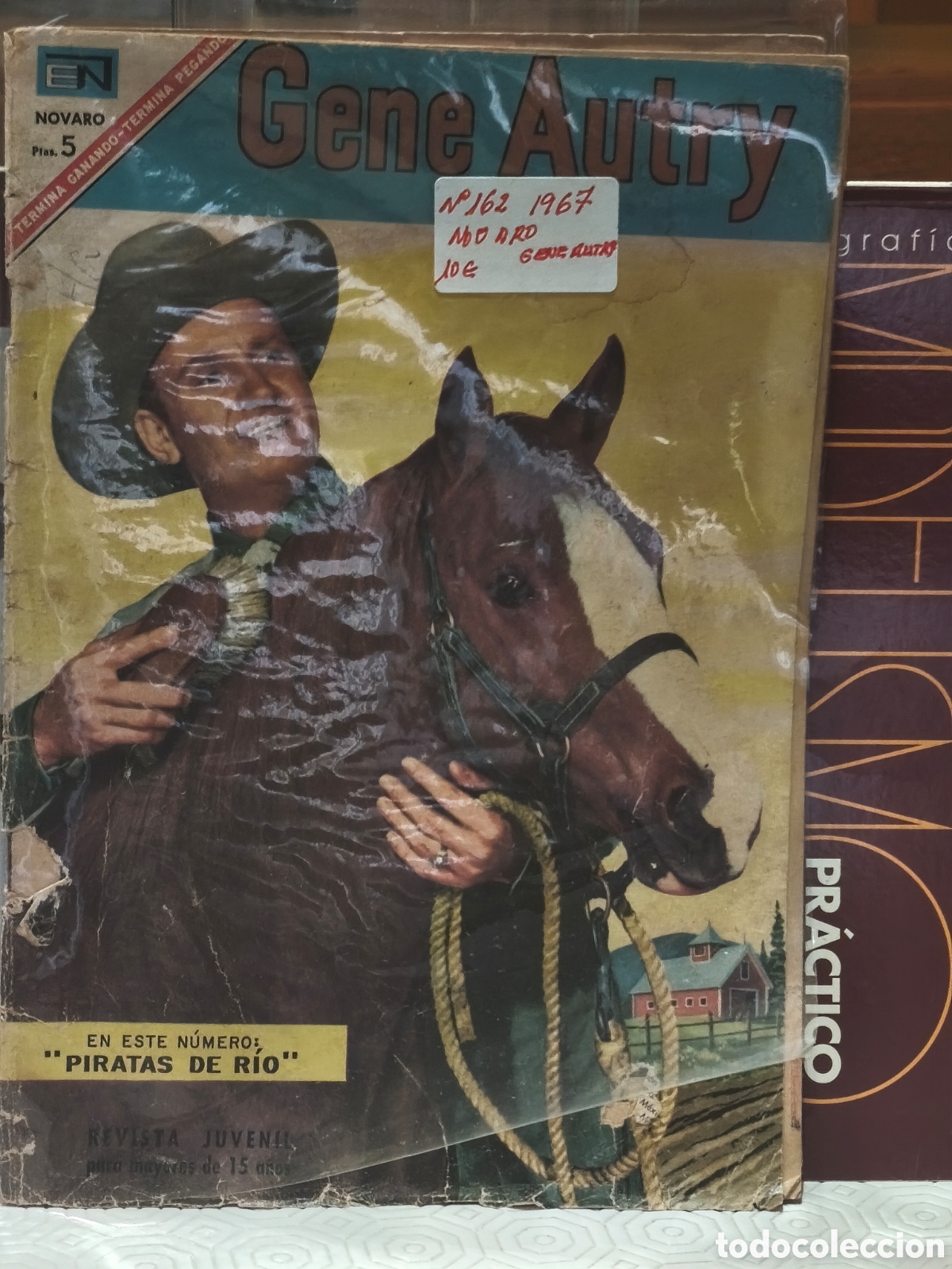 Tebeos: Tebeo novaro gene autry, escaso conservaci&oacute;n normal por su uso ver im&aacute;genes