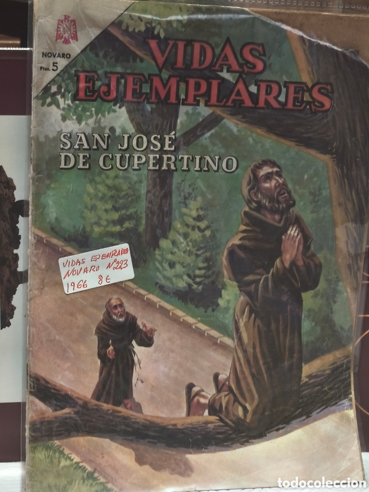 Tebeos: Tebeo novaro ,vidas ejemplares ,conservaci&oacute;n normal de uso , ver im&aacute;genes,original
