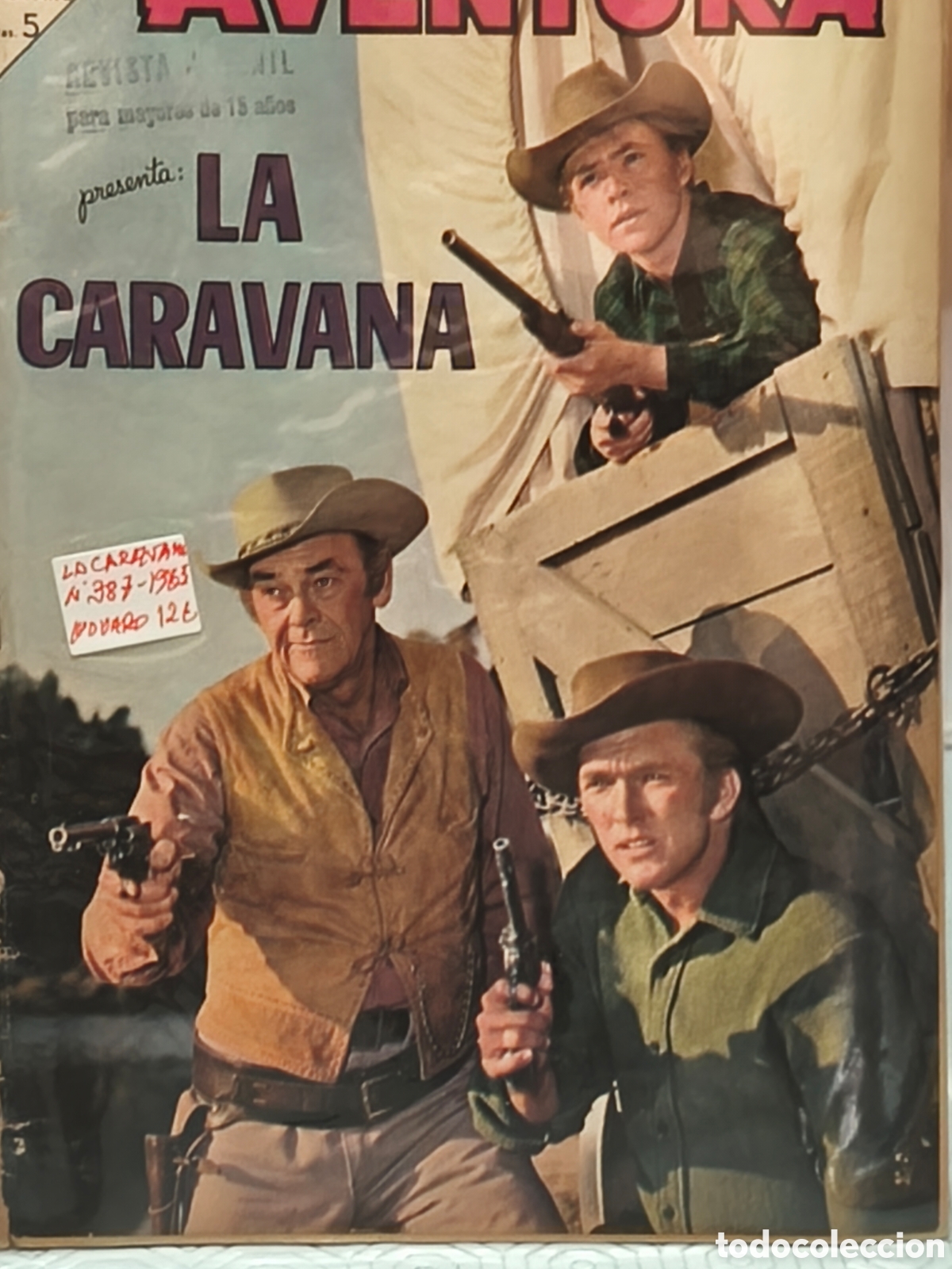 Tebeos: Tebeo novaro aventura caravana escaso,conservaci&oacute;n seg&uacute;n su uso ver imagenes