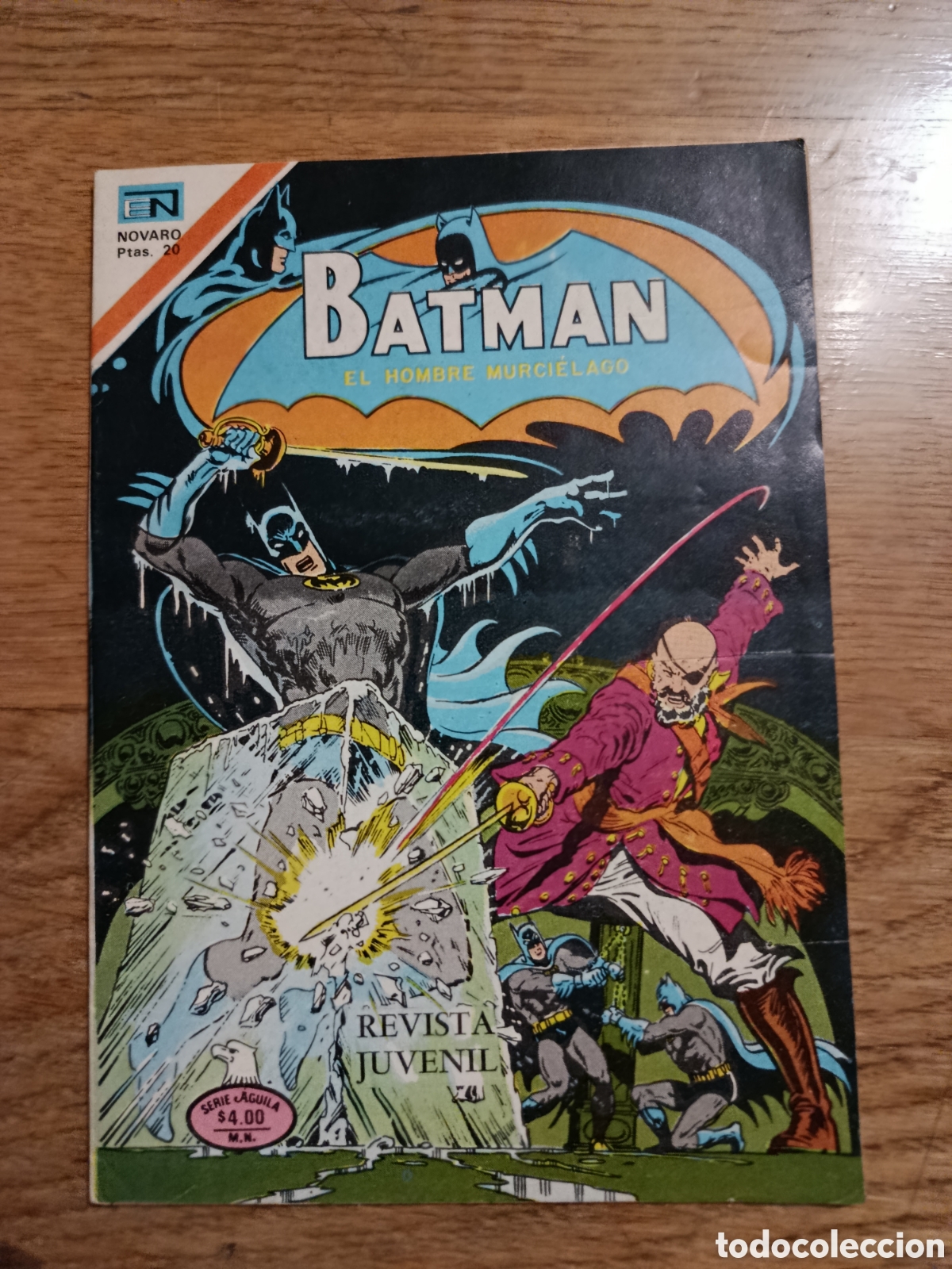 Tebeos: Batman El hombre murci&eacute;lago Novaro Serie &Agrave;guila