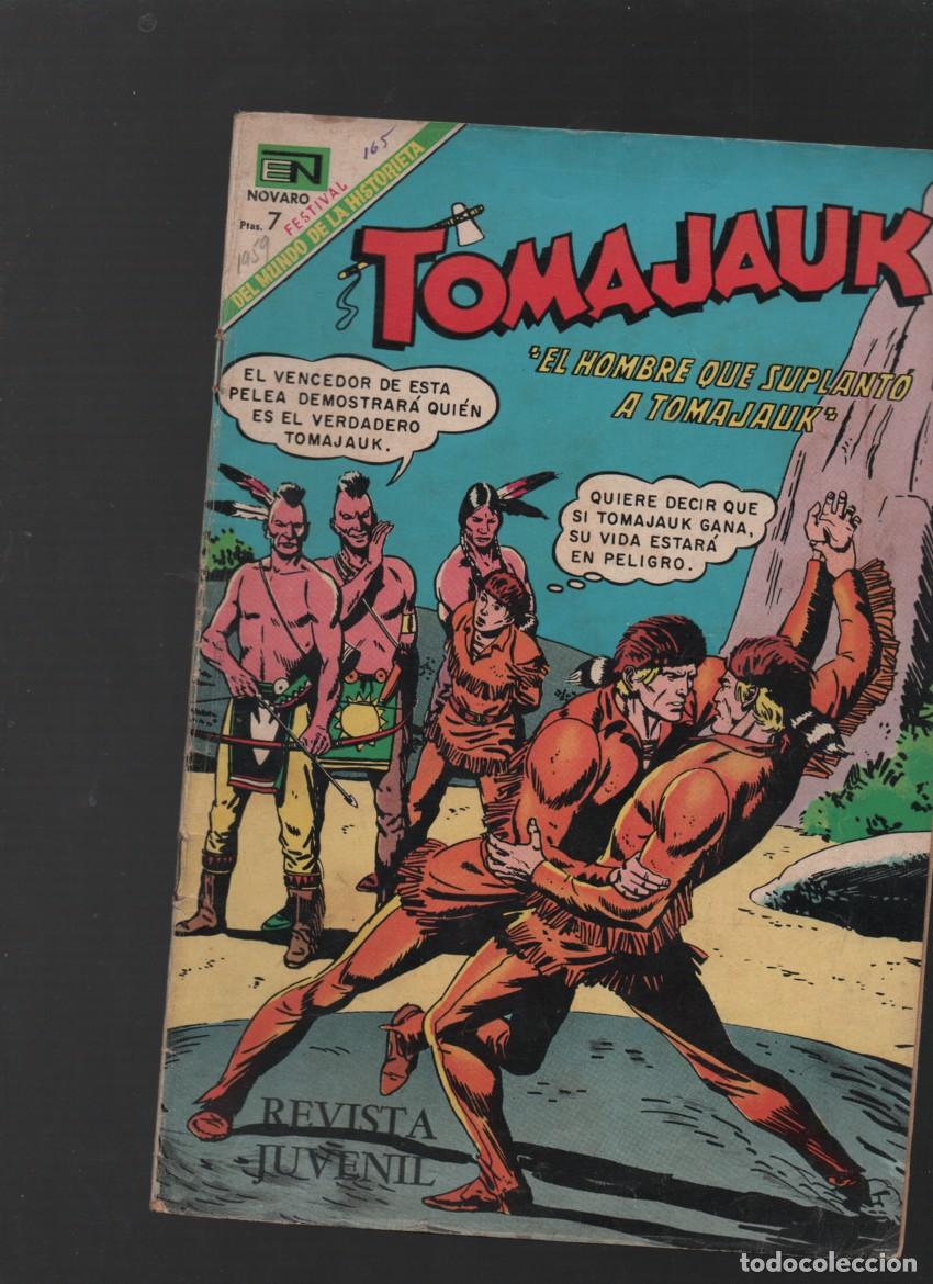 Tebeos: TOMAJAUK N.&ordm; 165. EDITORIAL NOVARO: 1 MAYO 1969
