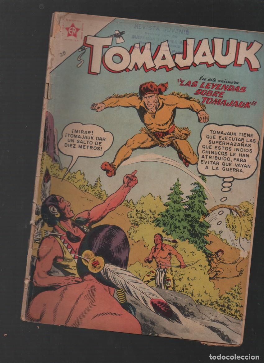 Tebeos: TOMAJAUK N.&ordm; 28. EDITORIAL NOVARO: 1 DICIEMBRE 1957