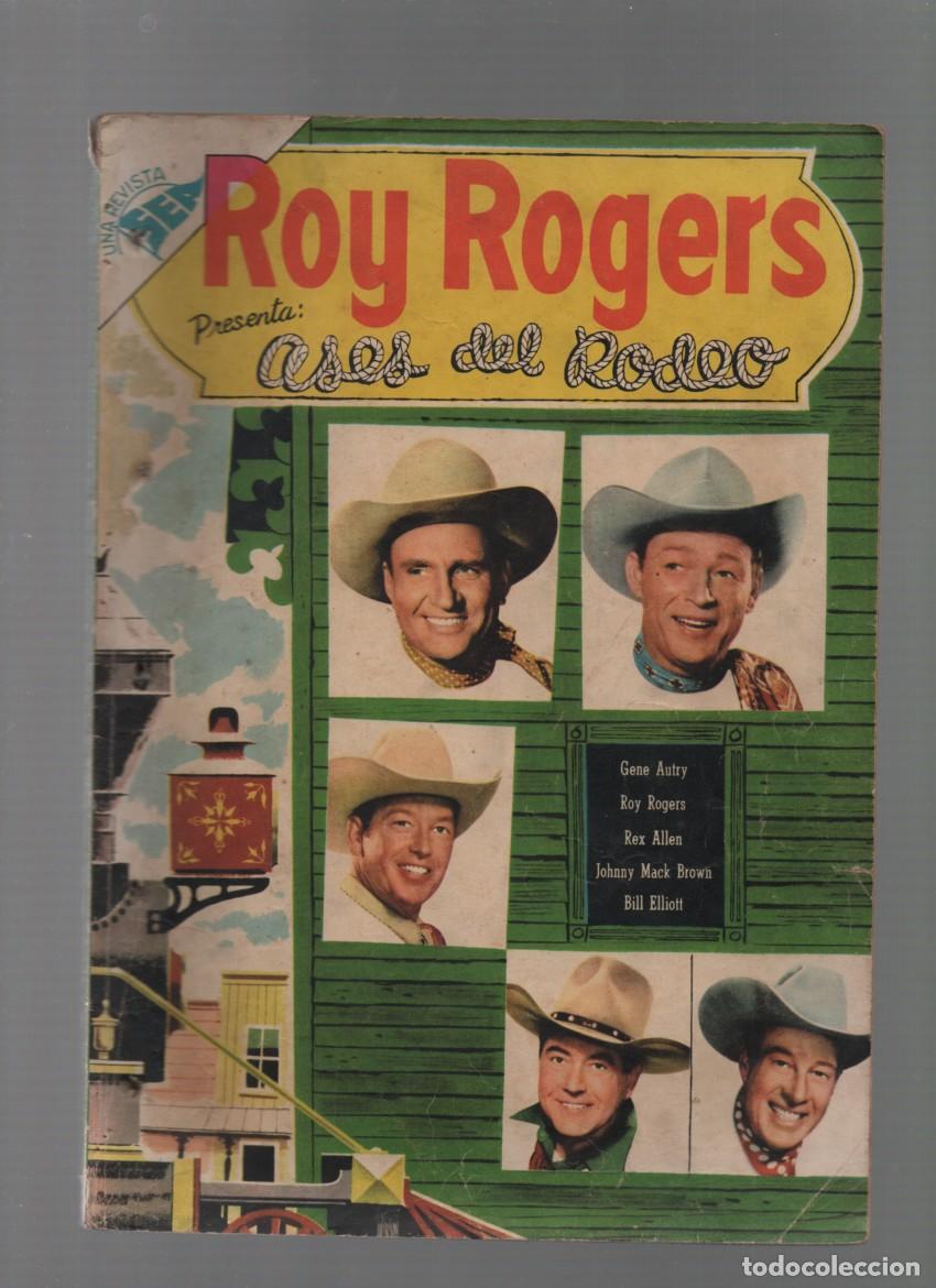 Tebeos: ROY ROGERS N&Uacute;MERO EXTRAORDINARIO: ASES DEL RODEO. 1&ordm; OCTUBRE 1955. NOVARO. REVISTA SEA