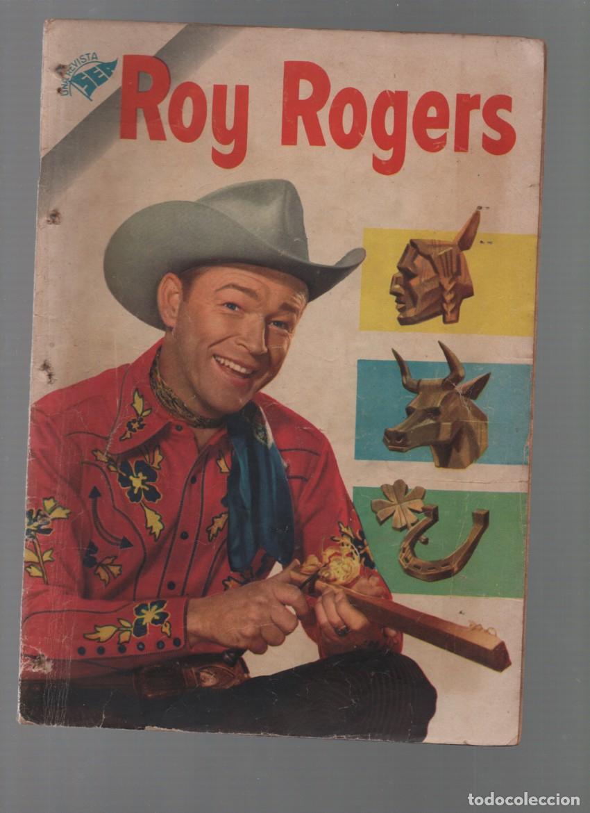 Tebeos: ROY ROGERS N.&ordm; 45. UNA REVISTA SEA. 1&ordm; MAYO 1956. EDITORIAL NOVARO.