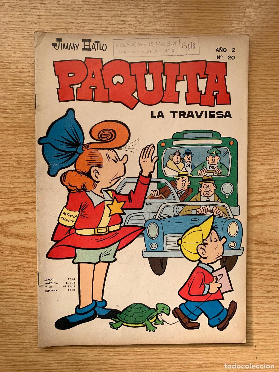 Tebeos: PAQUITA LA TRAVIESA A&Ntilde;O 2 N&ordm; 20 - CAMBRIDGE PUBLISHING CO. COLOMBIA