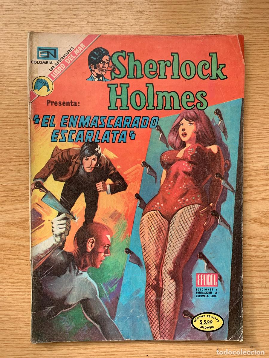 Tebeos: Sherlock Holmes n&ordm; 10: El Enmascarado Escarlata - Epucol