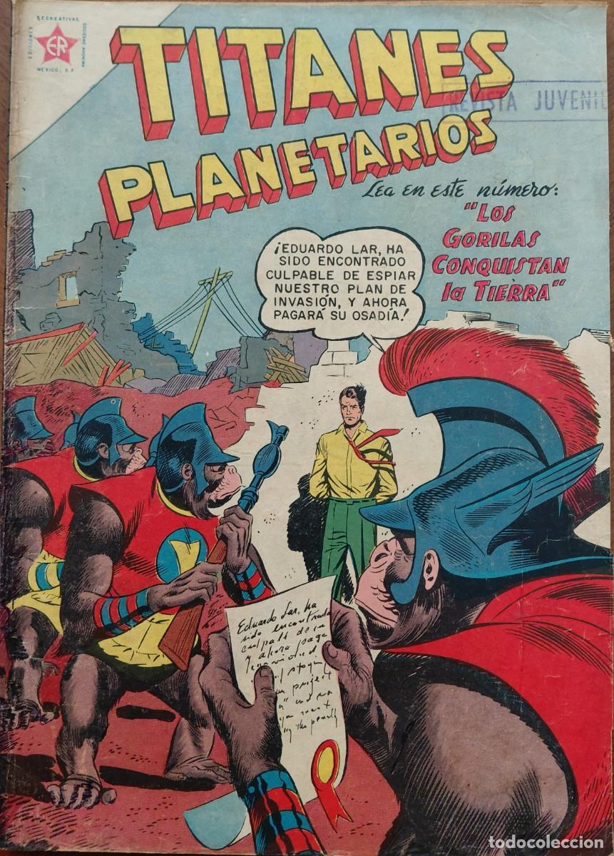 Tebeos: TITANES PLANETARIOS n&ordm;59 ORIGINAL (EDITORIAL NOVARO E.R. - MEXICO - 1958)