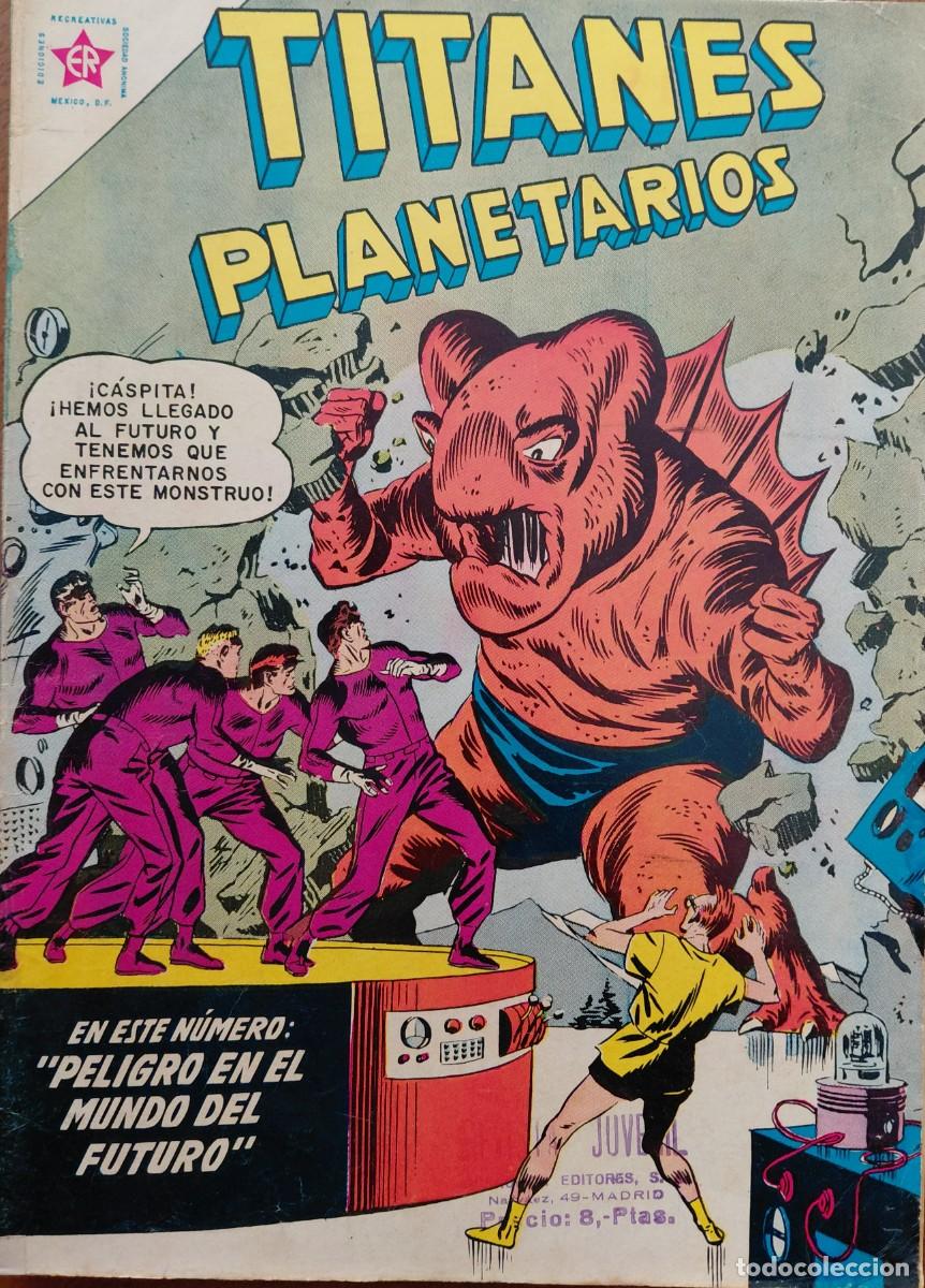 Tebeos: TITANES PLANETARIOS n&ordm;131 ORIGINAL (EDITORIAL NOVARO E.R. - MEXICO - 1962)