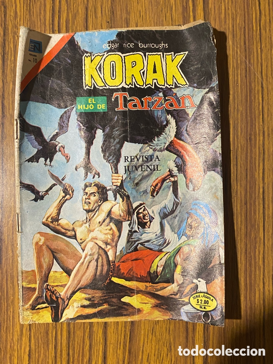 Tebeos: C&oacute;mic Korak El Hijo de Tarz&aacute;n N&ordm; 41 (1975) - Editorial Novaro