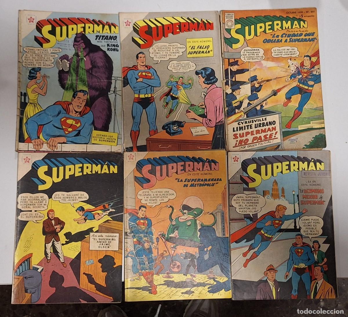 Tebeos: Superman 61 numeros, 1954 a 1959. - Foto 1