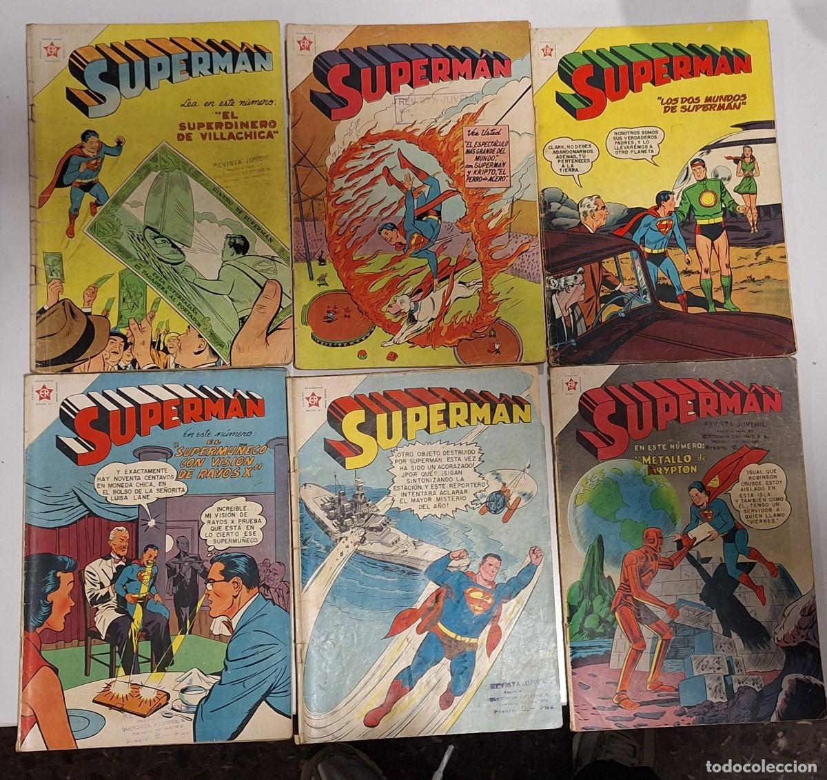 Tebeos: Superman 61 numeros, 1954 a 1959. - Foto 5