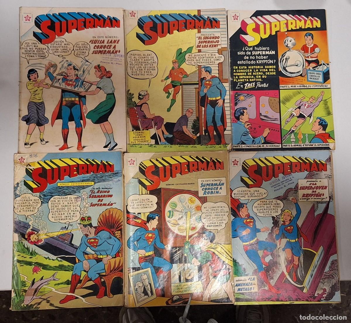 Tebeos: Superman 61 numeros, 1954 a 1959. - Foto 8
