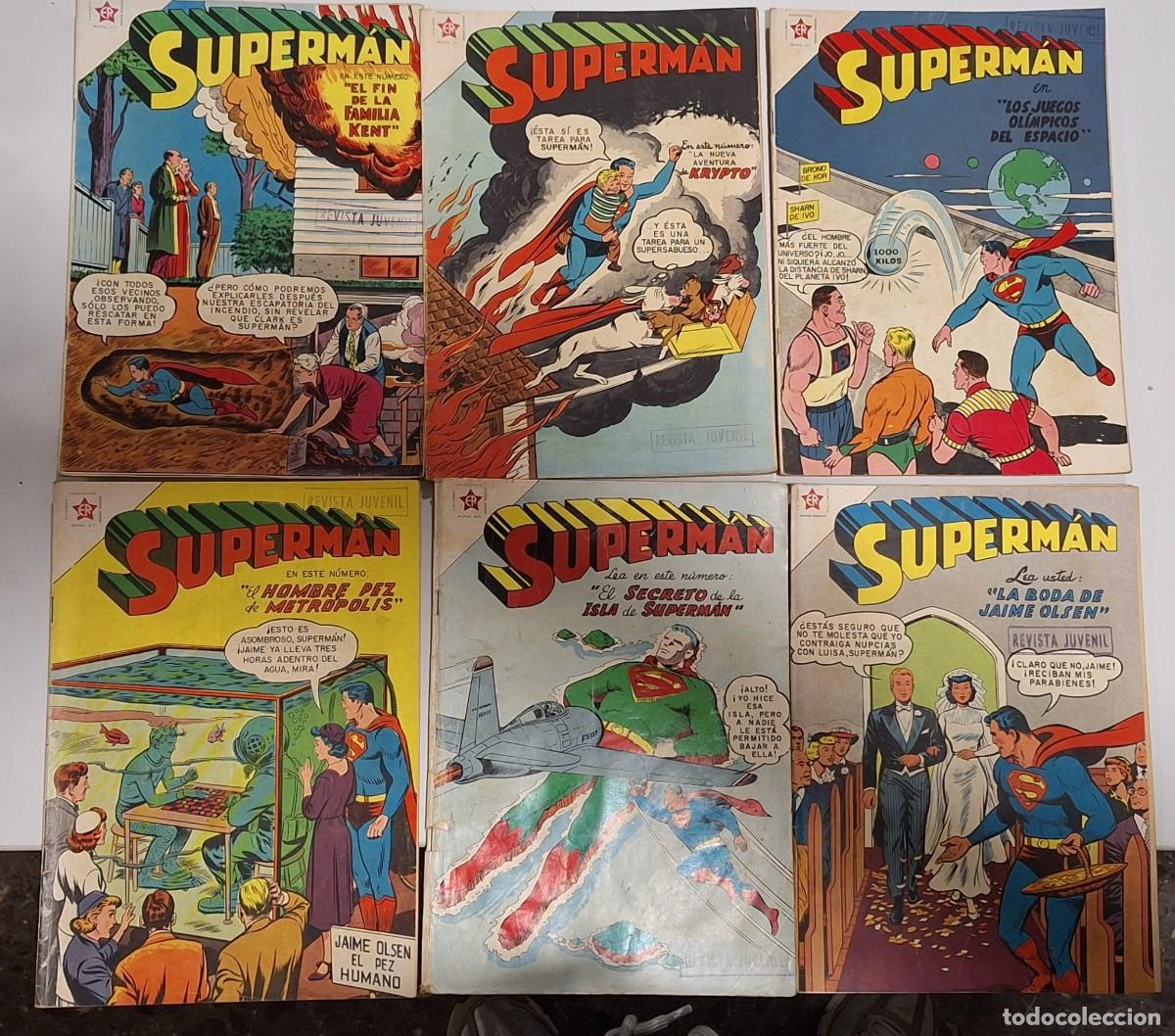 Tebeos: Superman 61 numeros, 1954 a 1959. - Foto 9