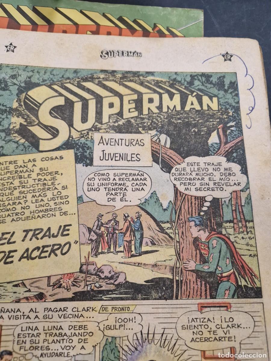 Tebeos: Superman 61 numeros, 1954 a 1959. - Foto 27