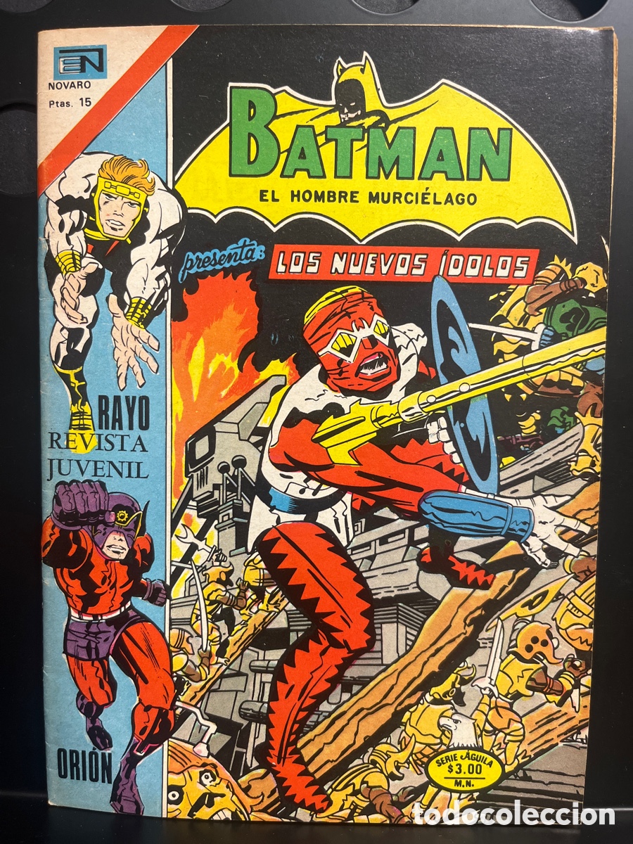 Tebeos: BATMAN : EL HOMBRE MURCI&Eacute;LAGO N.2 866 LOS NUEVOS &Iacute;DOLOS SERIE AGUILA ( 1954/1985 )