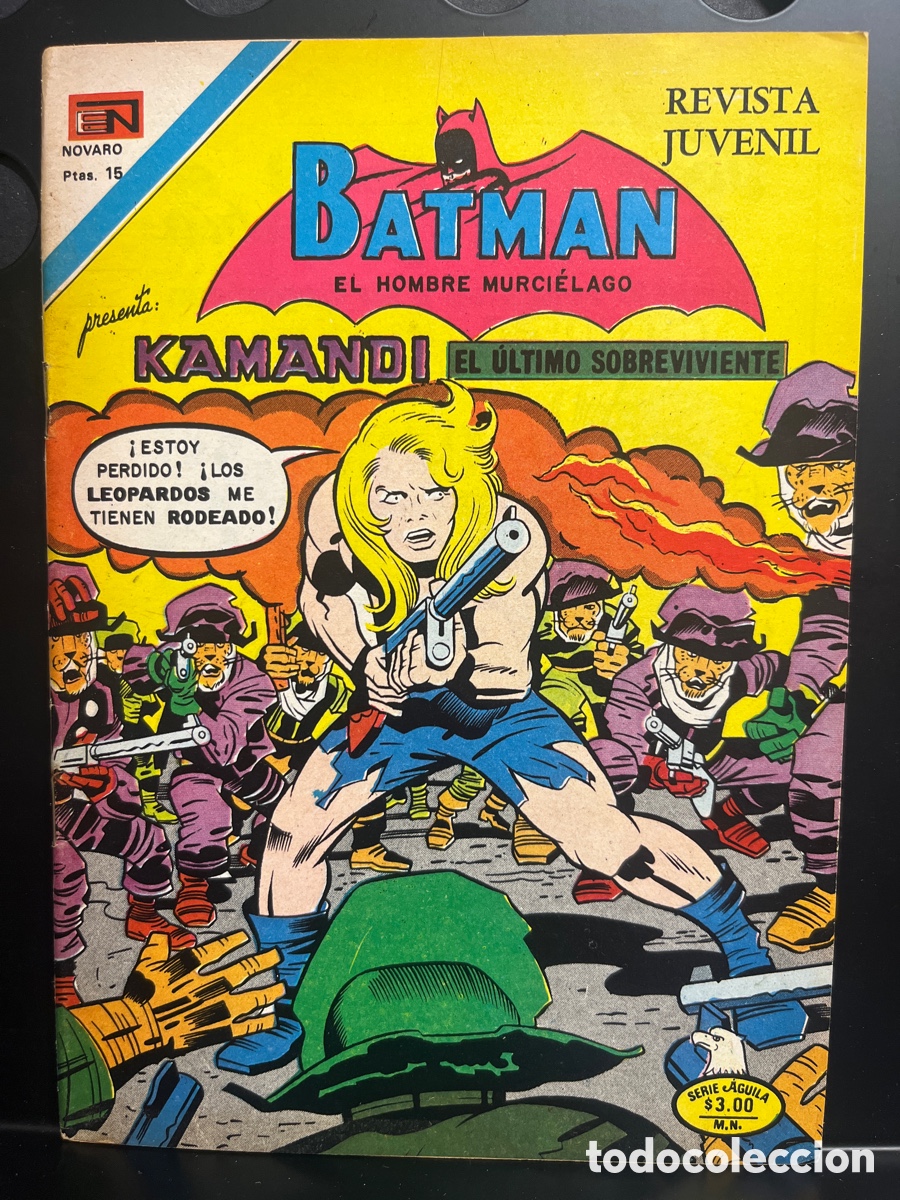 Tebeos: BATMAN : EL HOMBRE MURCI&Eacute;LAGO N.2 864 KAMANDI SERIE AGUILA ( 1954/1985 )
