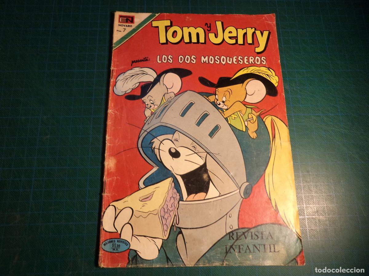 Tebeos: Tom y Jerry. N&ordm; 327. Novaro. Con se&ntilde;ales de uso.