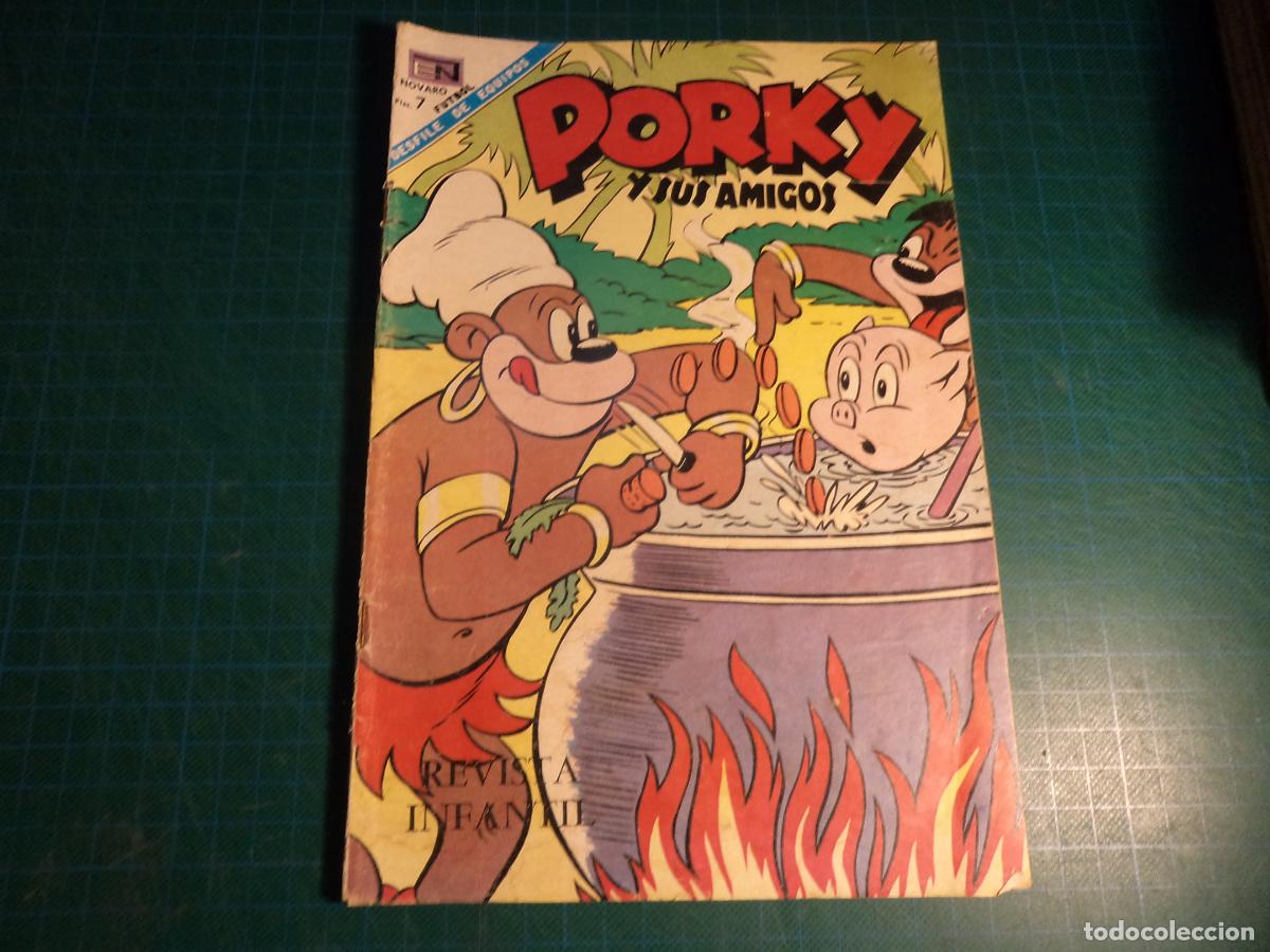 Tebeos: Porky y sus amigos. N&ordm; 199. Novaro.