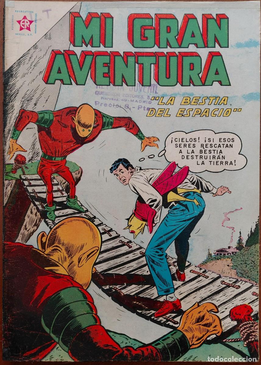 Tebeos: MI GRAN AVENTURA n&ordm;15 ORIGINAL (EDITORIAL NOVARO E.R. - MEXICO - 1961)
