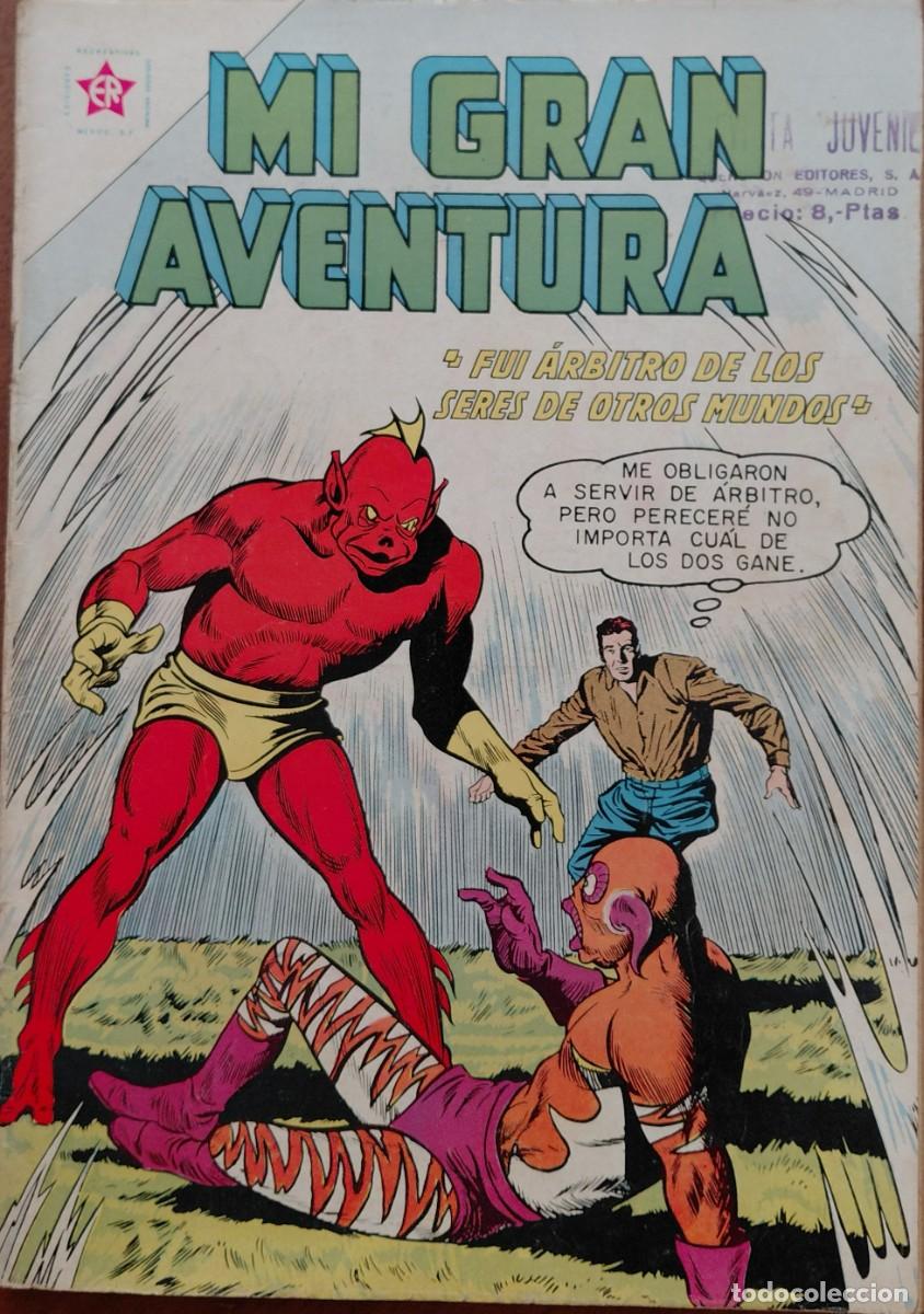 Tebeos: MI GRAN AVENTURA n&ordm;25 ORIGINAL (EDITORIAL NOVARO E.R. - MEXICO - 1962)