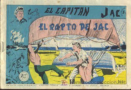 Tebeos: EL CAPITAN JAC - EDITORIAL MONZU DE VALENCIA - A&Ntilde;O 1.961 - N&ordm; 1 - Foto 1