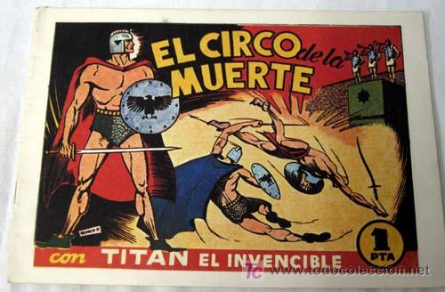 Tebeos: Titan el Invencible El circo de la muerte n&ordm; 1 reedici&oacute;n - Foto 1