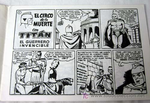 Tebeos: Titan el Invencible El circo de la muerte n&ordm; 1 reedici&oacute;n - Foto 2