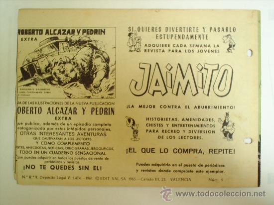 Tebeos: EL JUSTICIREO NEGRO NUMERO 1 -EDIT. VALSA - Foto 3