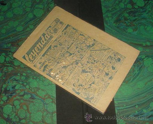 Tebeos: LEYENDAS (T. DELGADO). &iexcl;&iexcl; N&ordm; 1 !!. &iexcl;&iexcl; DIFICILISIMO !! - Foto 1