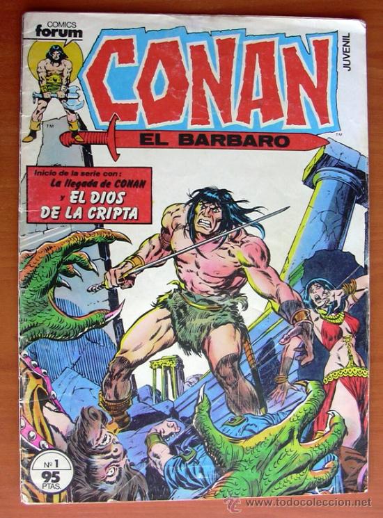 Tebeos: Conan el Barbaro n&ordm; 1 - Ediciones Forum 1983 - Foto 1