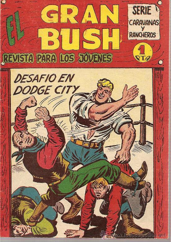 Tebeos: EL GRAN BUSH N&ordm; 1 EDITORIAL MAGA 1962 - Foto 1