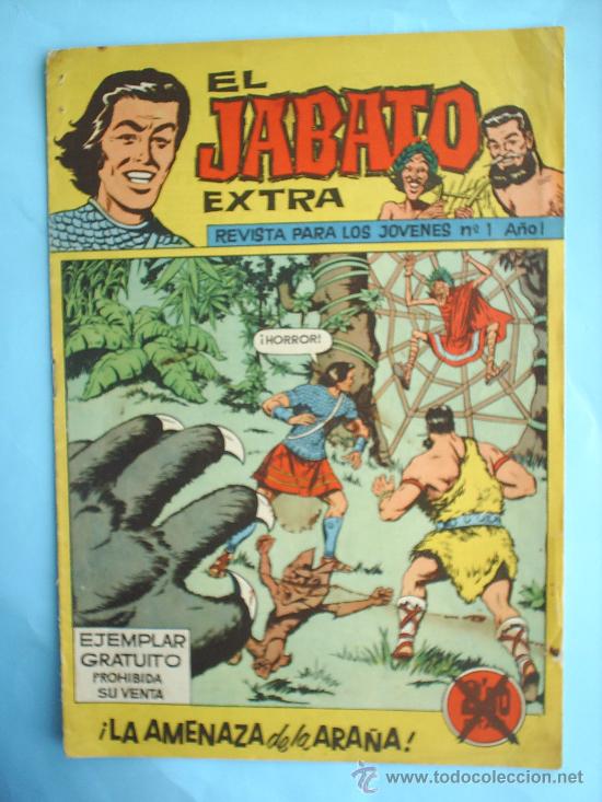 Tebeos: EL JABATO EXTRA N.1- 1962 EDITORIAL BRUGUERA - Foto 1