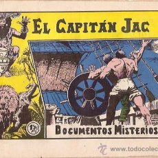 Tebeos: EL CAPITAN JAC Nº 1 DOCUMENTOS MISTERIOSOS COLECCION C EDITORIAL MONZU 1961 ORIGINAL