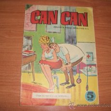 Tebeos: CAN CAN Nº 1 EDITORIAL BRUGUERA 1963 . Lote 27212581