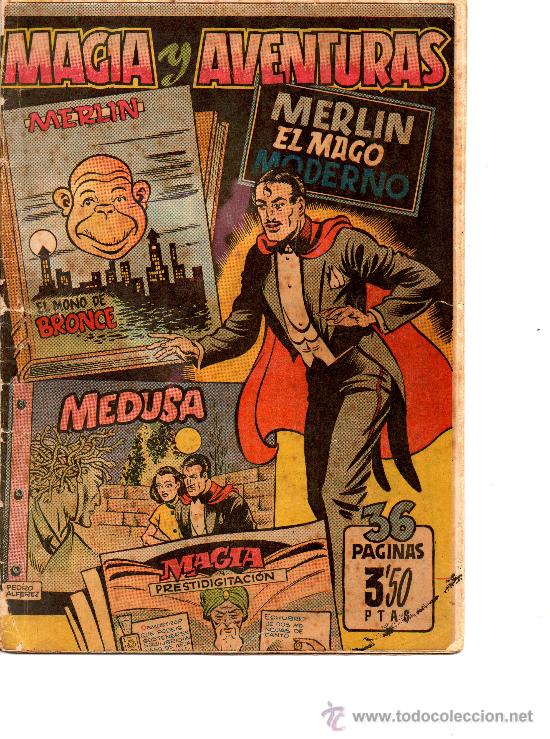 Tebeos: MERLIN   N&ordm; 1   DE  HISPANO AMERICANA - Foto 1