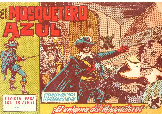 Tebeos: EL MOSQUETERO AZUL         N&ordm; 1   DE BRUGUERA - Foto 1